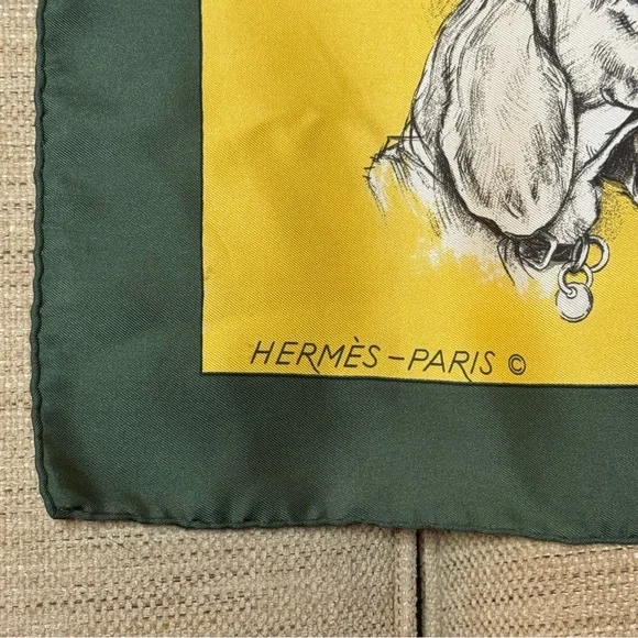 Vintage Hermes Monarch Silk Scarf - Picture 5 of 17